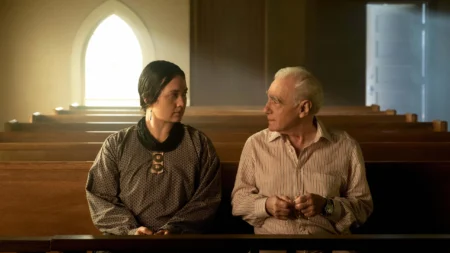Las 10 mejores películas del 2023 hasta ahora y ¿Por qué? Martin Scorsese y Lily Gladstone en el rodaje de Killers of the Flower Moon