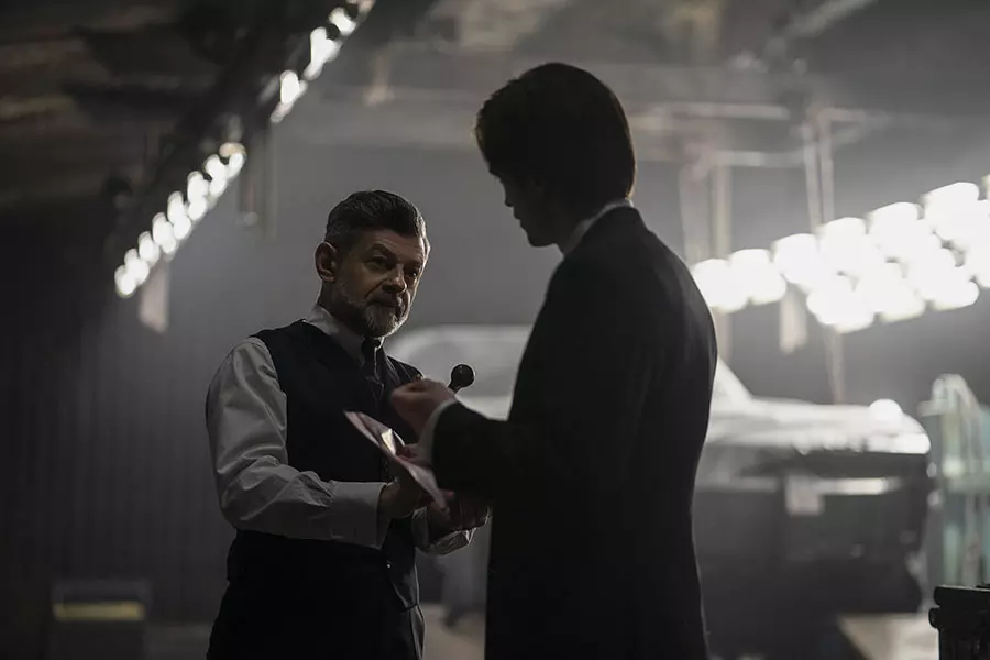 The Batman, Robert Pattinson y Andy Serkis