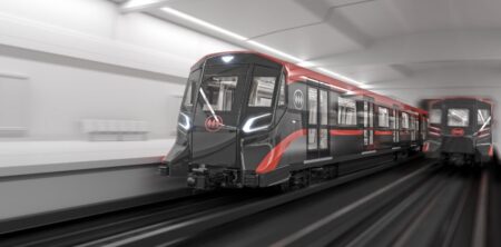 Metro de Santiago presenta los innovadores trenes de la próxima Línea 7