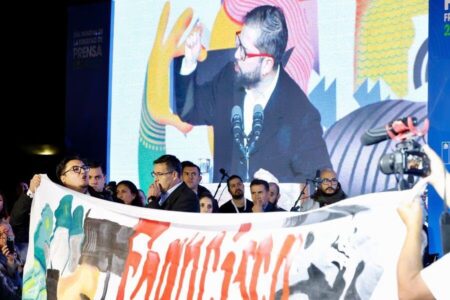 Increpan al Presidente Gabriel Boric por la muerte de la periodista Francisca Sandoval