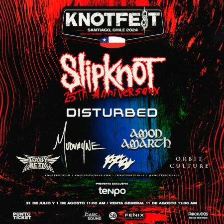 Knotfest Chile 2024: Estos son los artistas que formarán parte de la segunda edición del festival knotfest