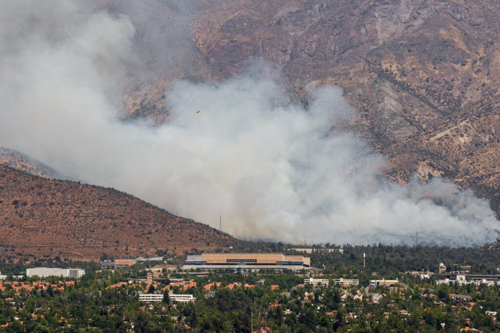 incendio forestal