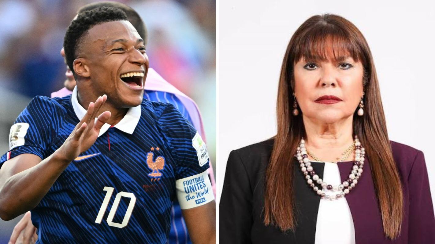 Senadora paraguaya genera polémica por dichos racistas a Mbappé